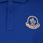 Polo shirts Logo Polo Moncler Dark blue Man