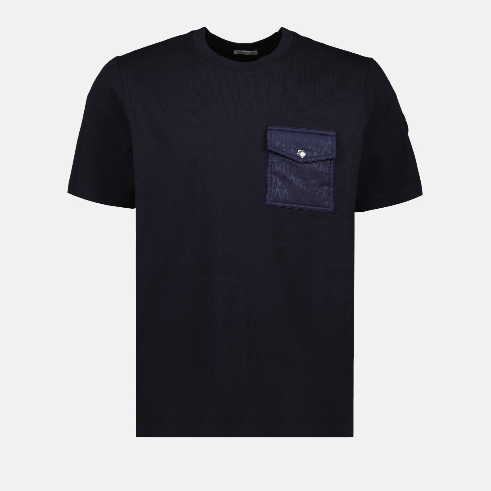 T-shirts T-shirt à poche Moncler Bleu foncé Homme