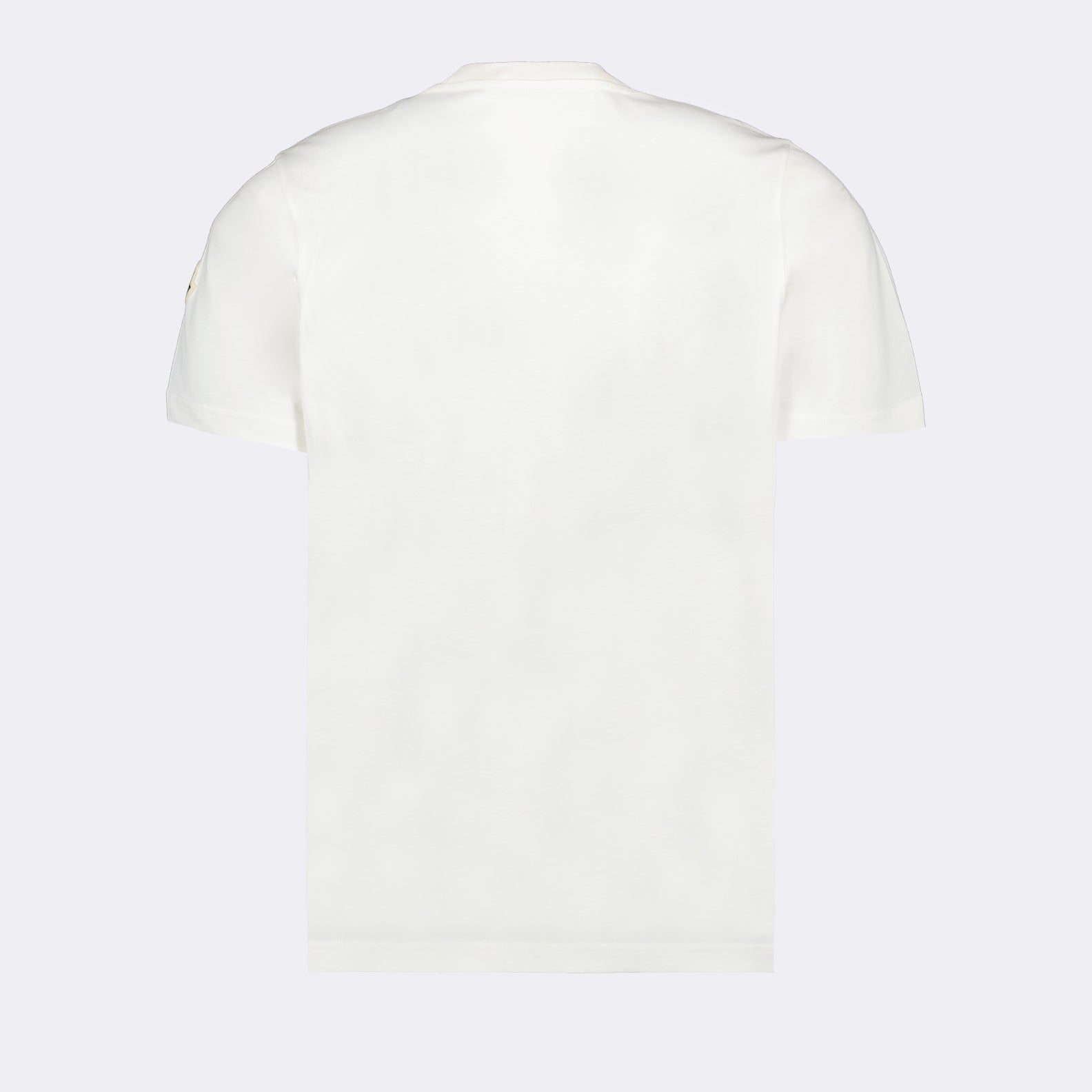 T-shirts T-shirt à logos Moncler Blanc Homme
