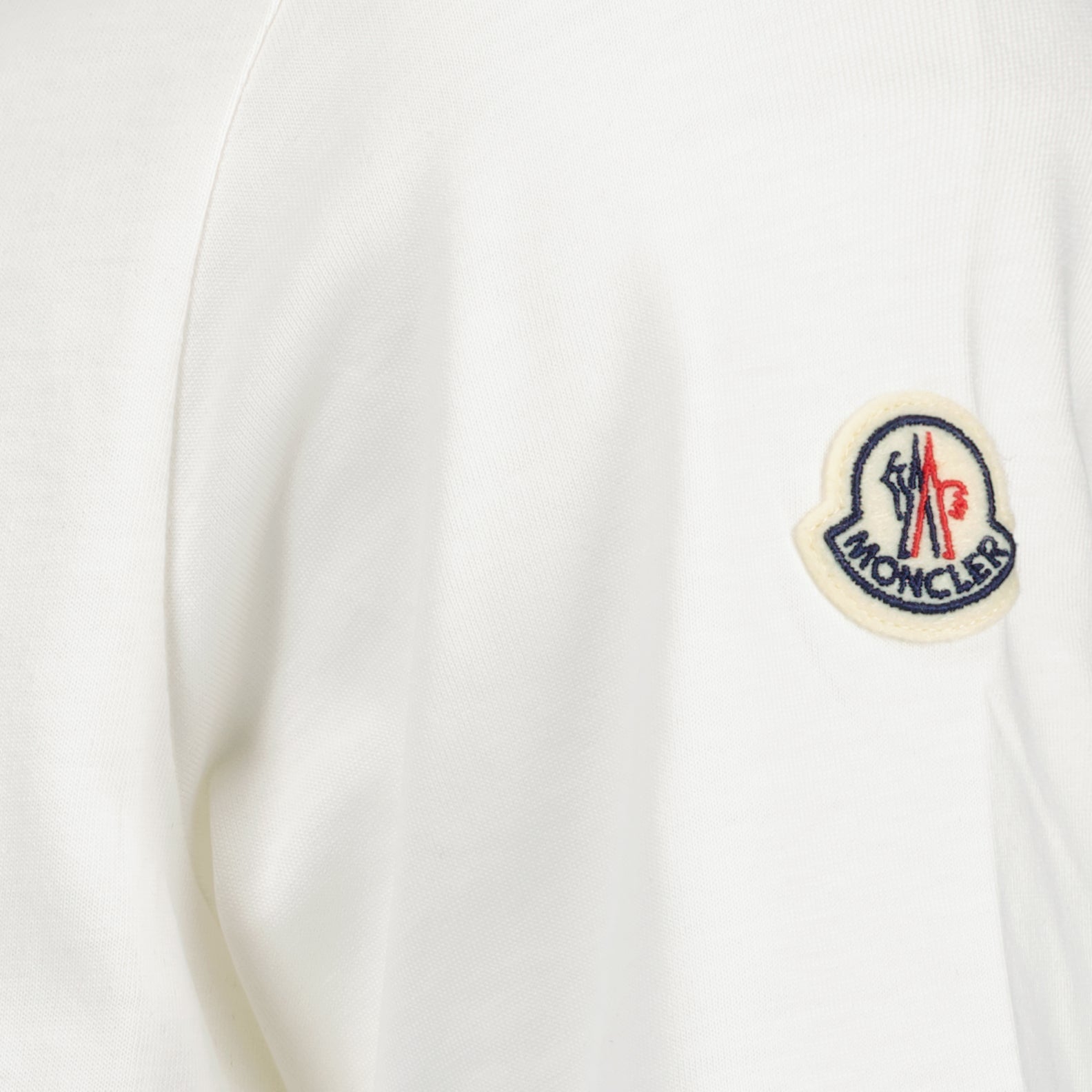 T-shirts T-shirt à logos Moncler Blanc Homme