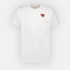 티셔츠 T-shirt à logo coeur Moncler 하얀색 Homme