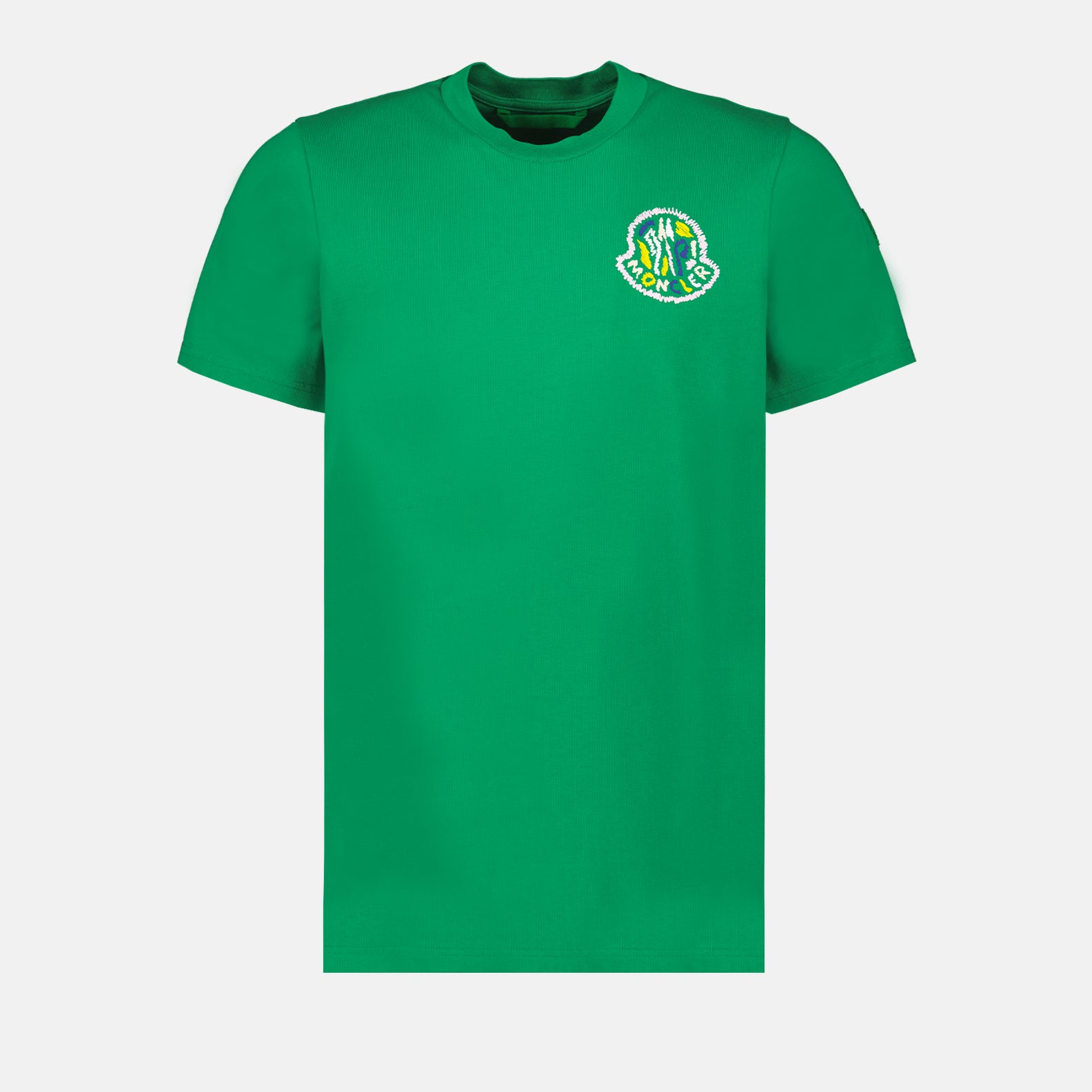 T-shirts T-shirt à logo Moncler Vert Homme