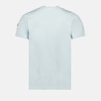 T-shirts T-shirt à logos Moncler Bleu Homme