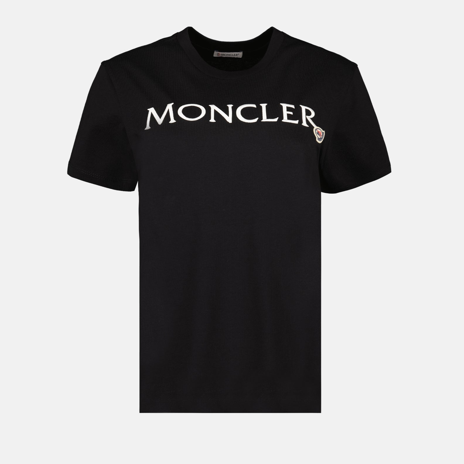 T-shirts T-shirt à logos Moncler Noir Femme