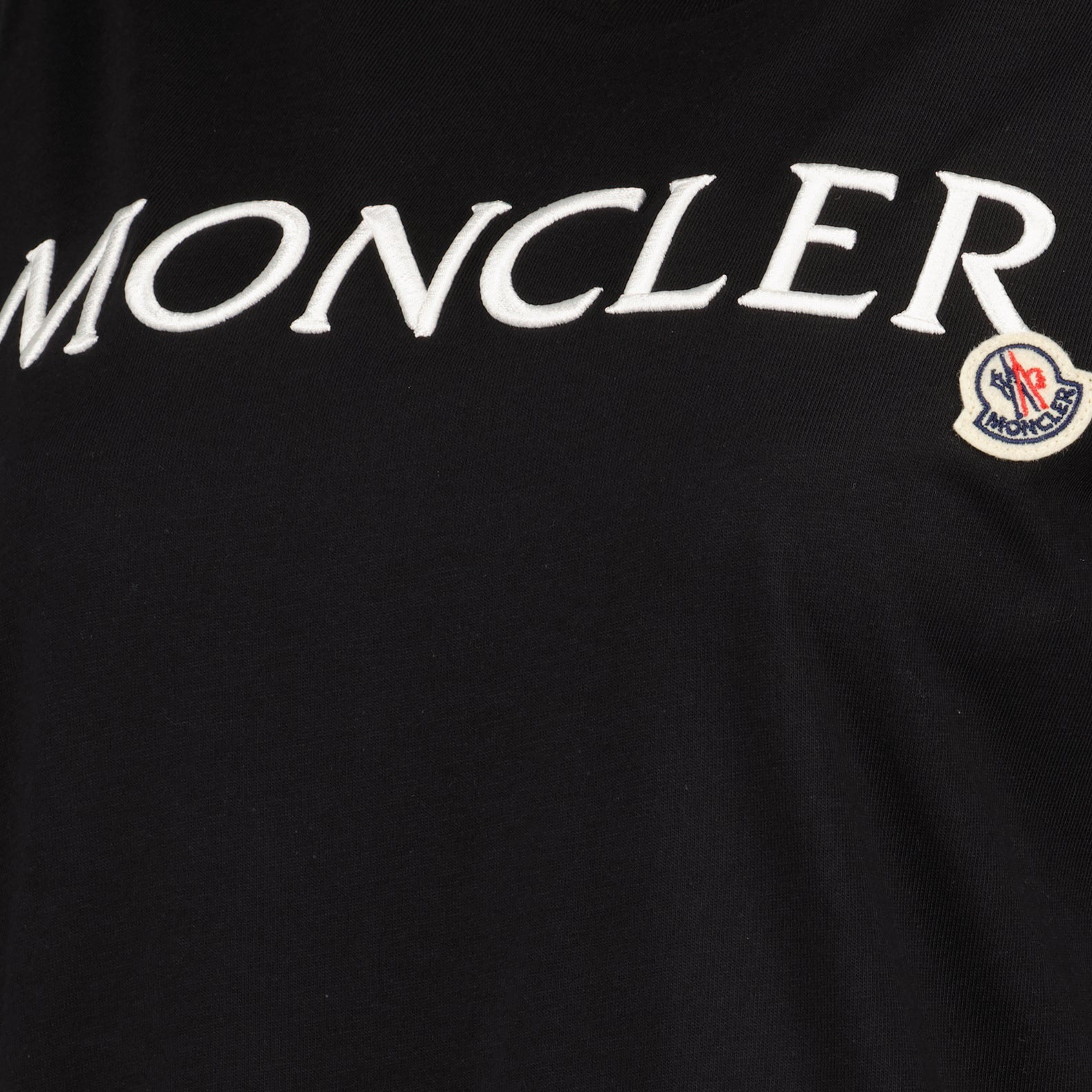 T-shirts T-shirt à logos Moncler Noir Femme