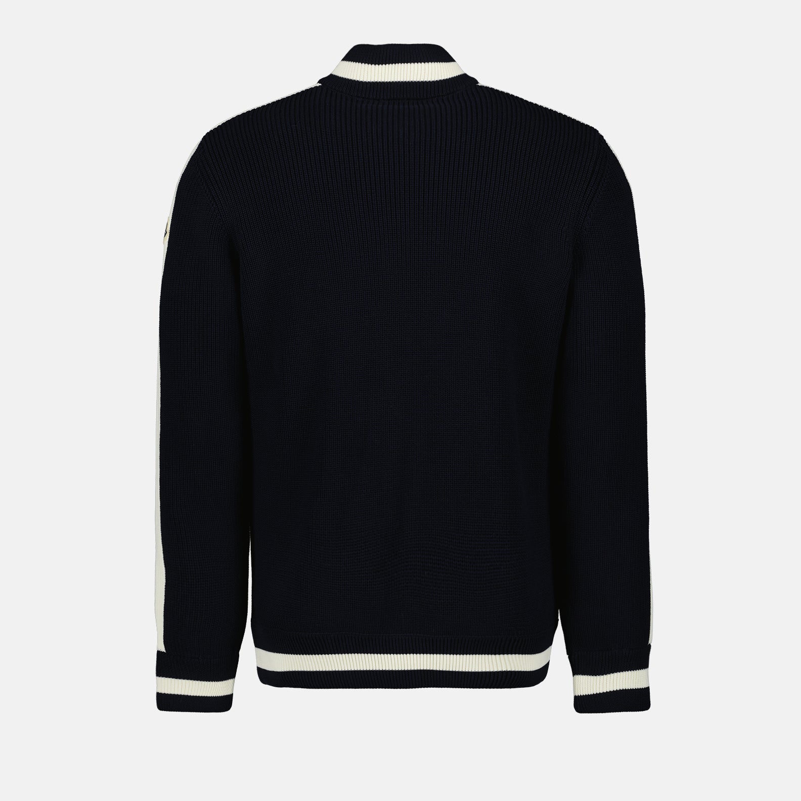 Vestes Veste bi-matière Moncler Bleu Homme