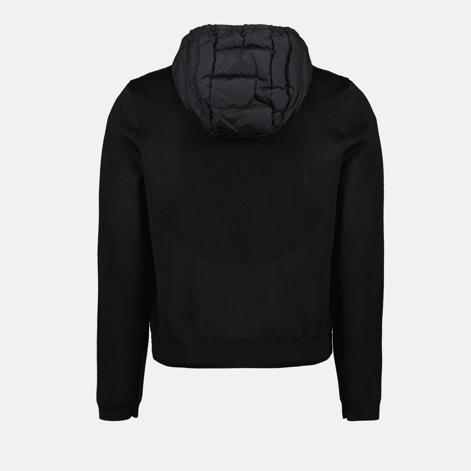 Vestes Veste bi-matière Moncler Noir Homme