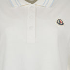 폴로 셔츠 로고 폴로 Moncler 하얀색 Femme