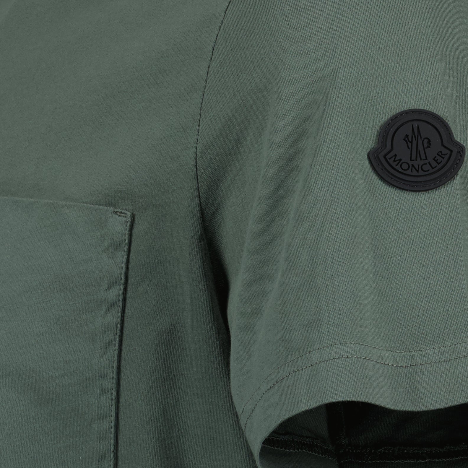 T-shirts T-shirt à poche Moncler Vert Homme