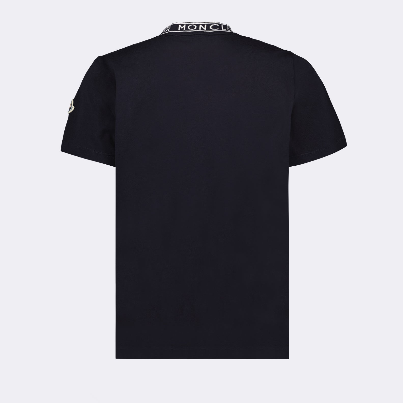 T-shirts T-shirt à logo Moncler Bleu Homme