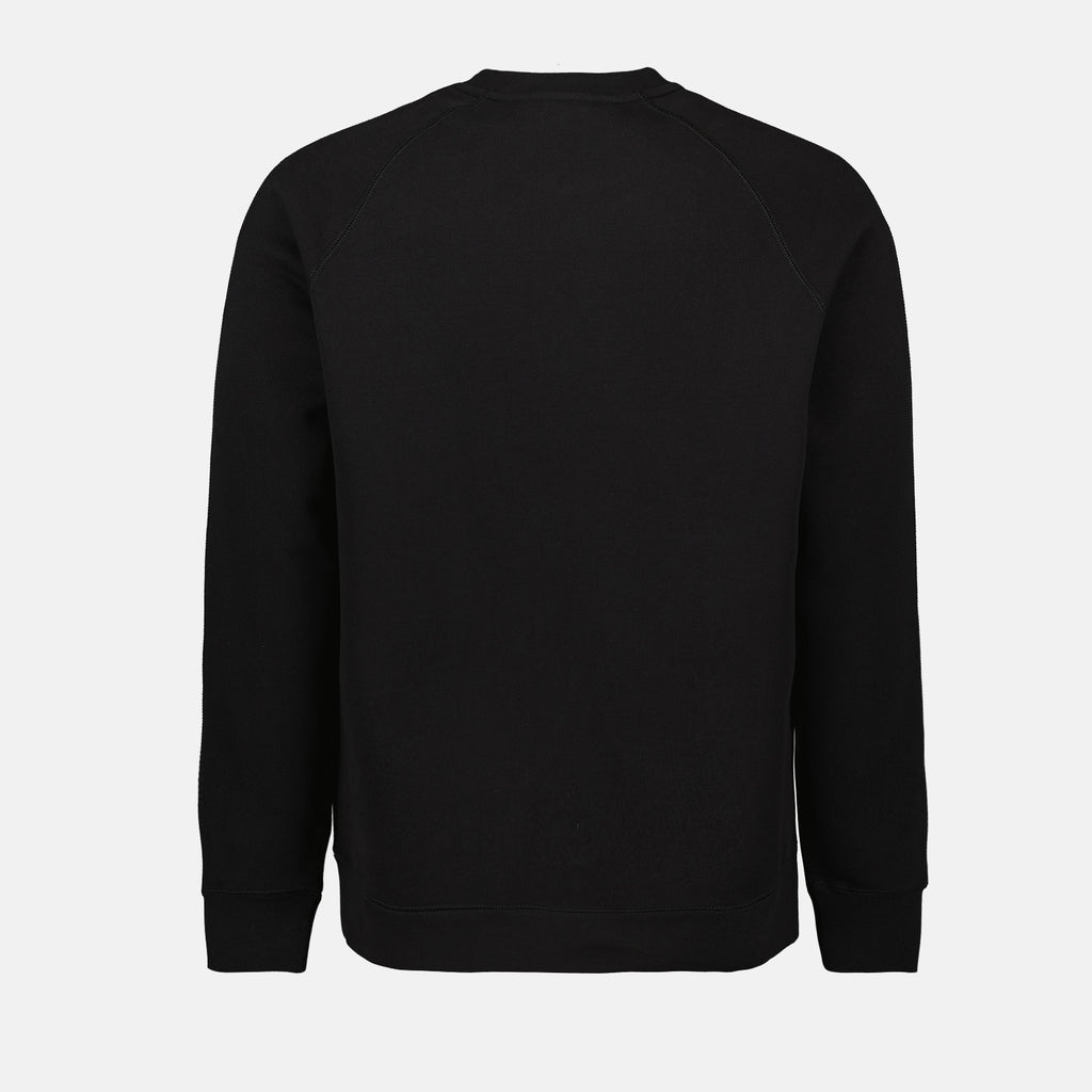 Sweatshirts Sweatshirt à logo coeur Moncler Noir Homme