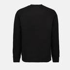 Sweatshirts Sweatshirt à logo coeur Moncler Noir Homme