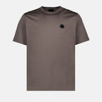 T-shirts T-shirt à logo Moncler Gris Homme