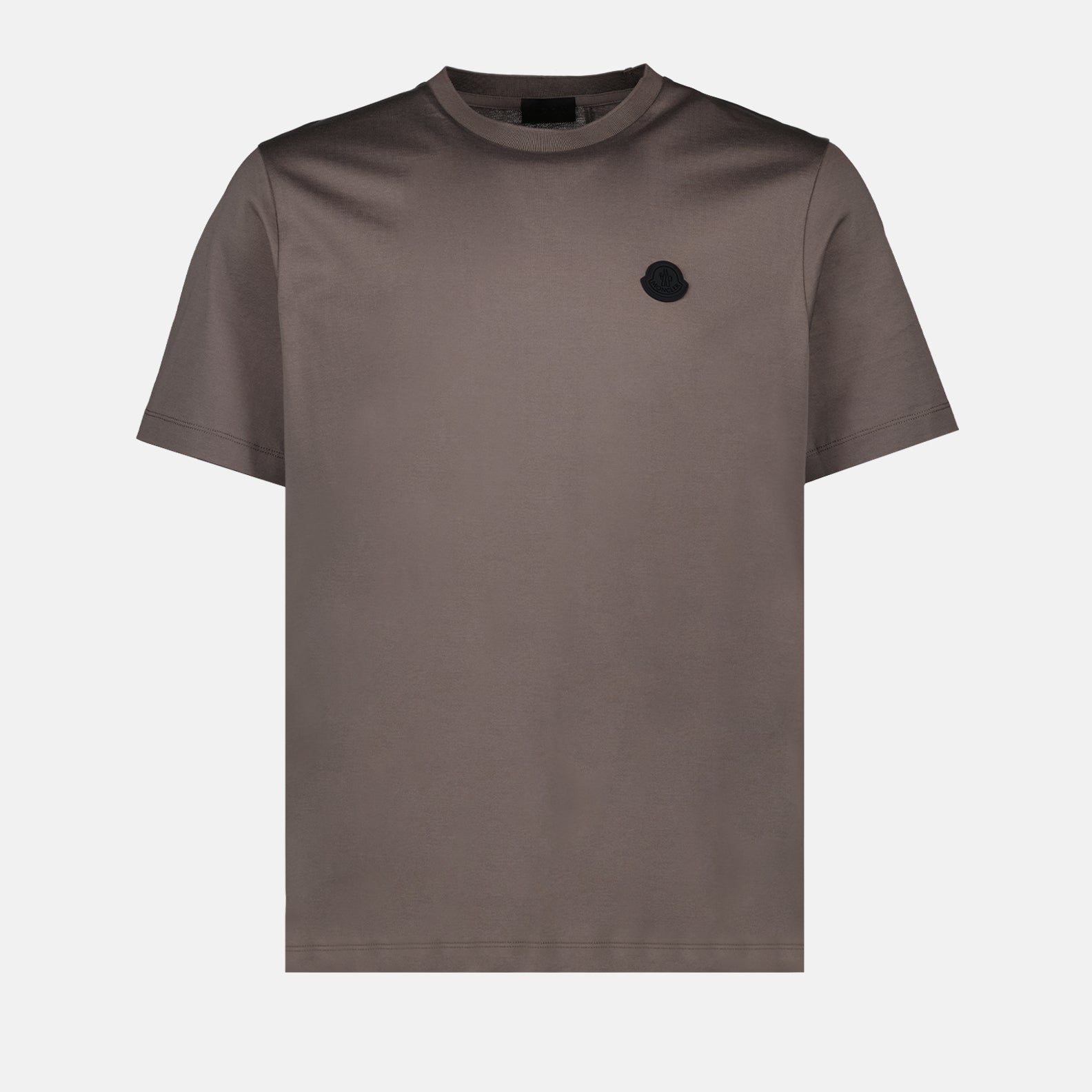 T-shirts T-shirt à logo Moncler Gris Homme