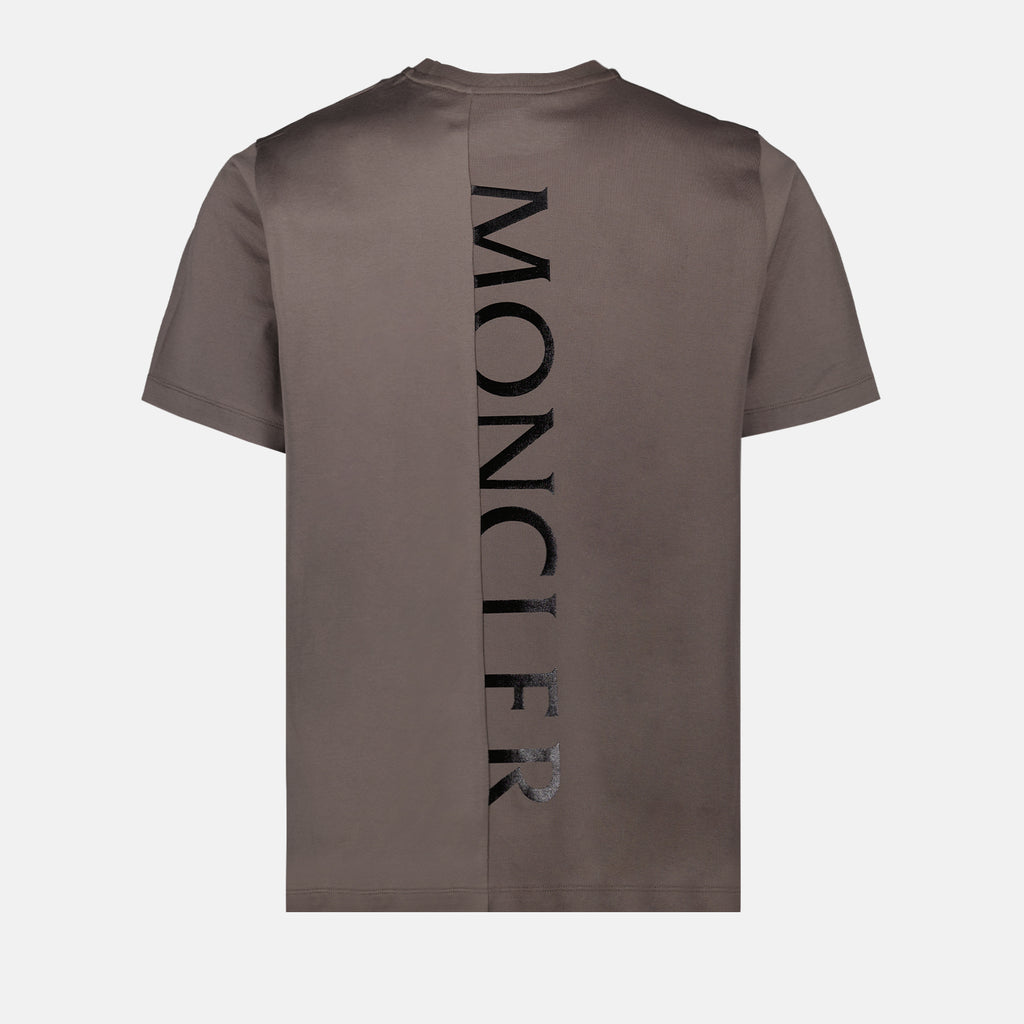 T-shirts T-shirt à logo Moncler Gris Homme