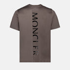 T-shirts T-shirt à logo Moncler Gris Homme