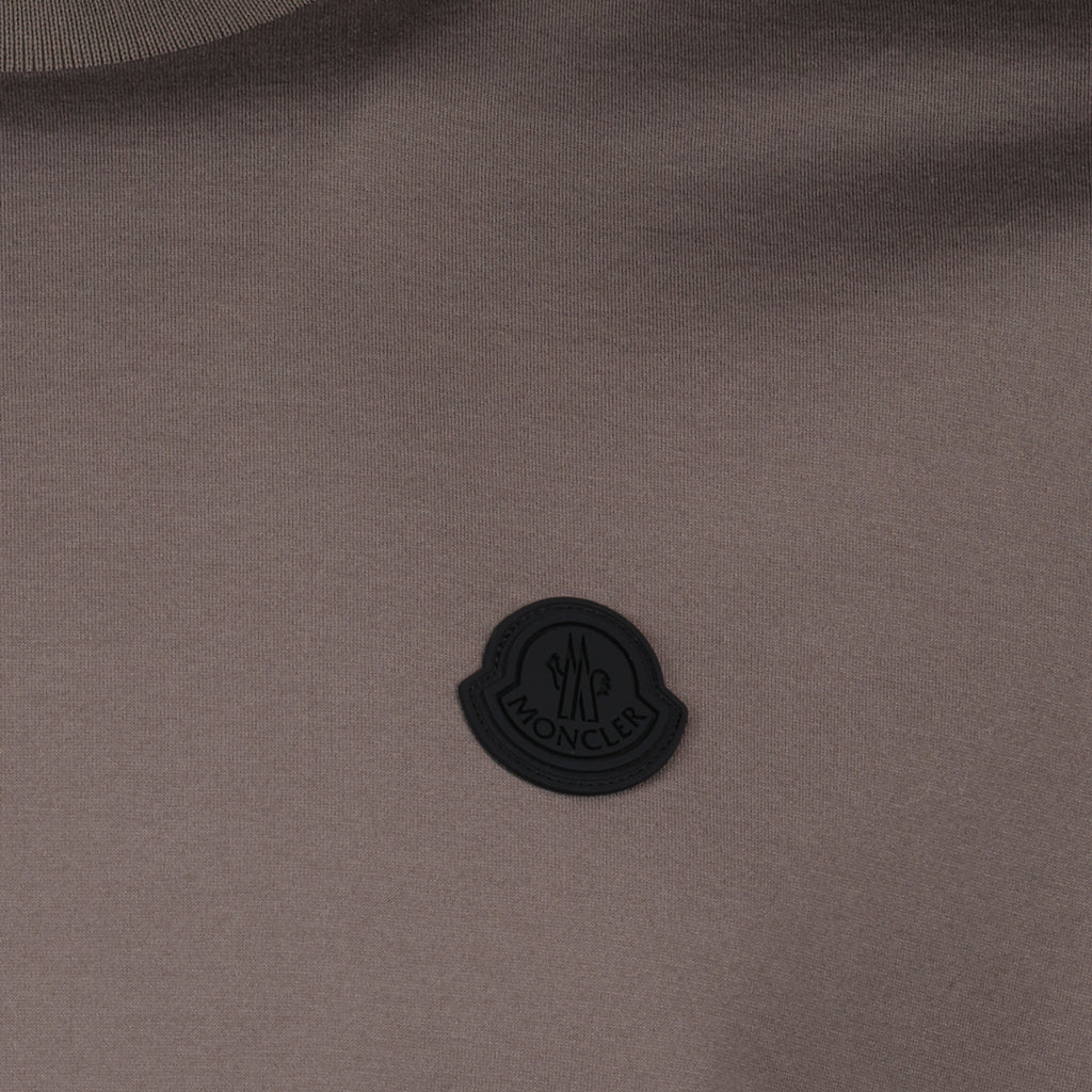 T-shirts T-shirt à logo Moncler Gris Homme