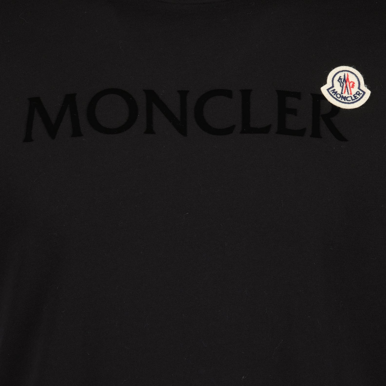 T-shirts T-shirt à logos Moncler Noir Homme