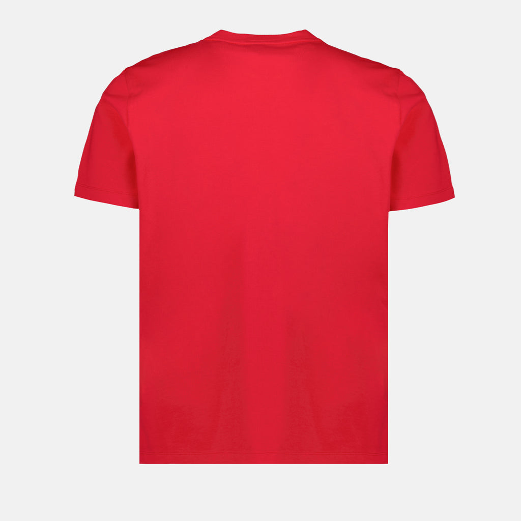 T-shirts T-shirt à logos Moncler Rouge Homme