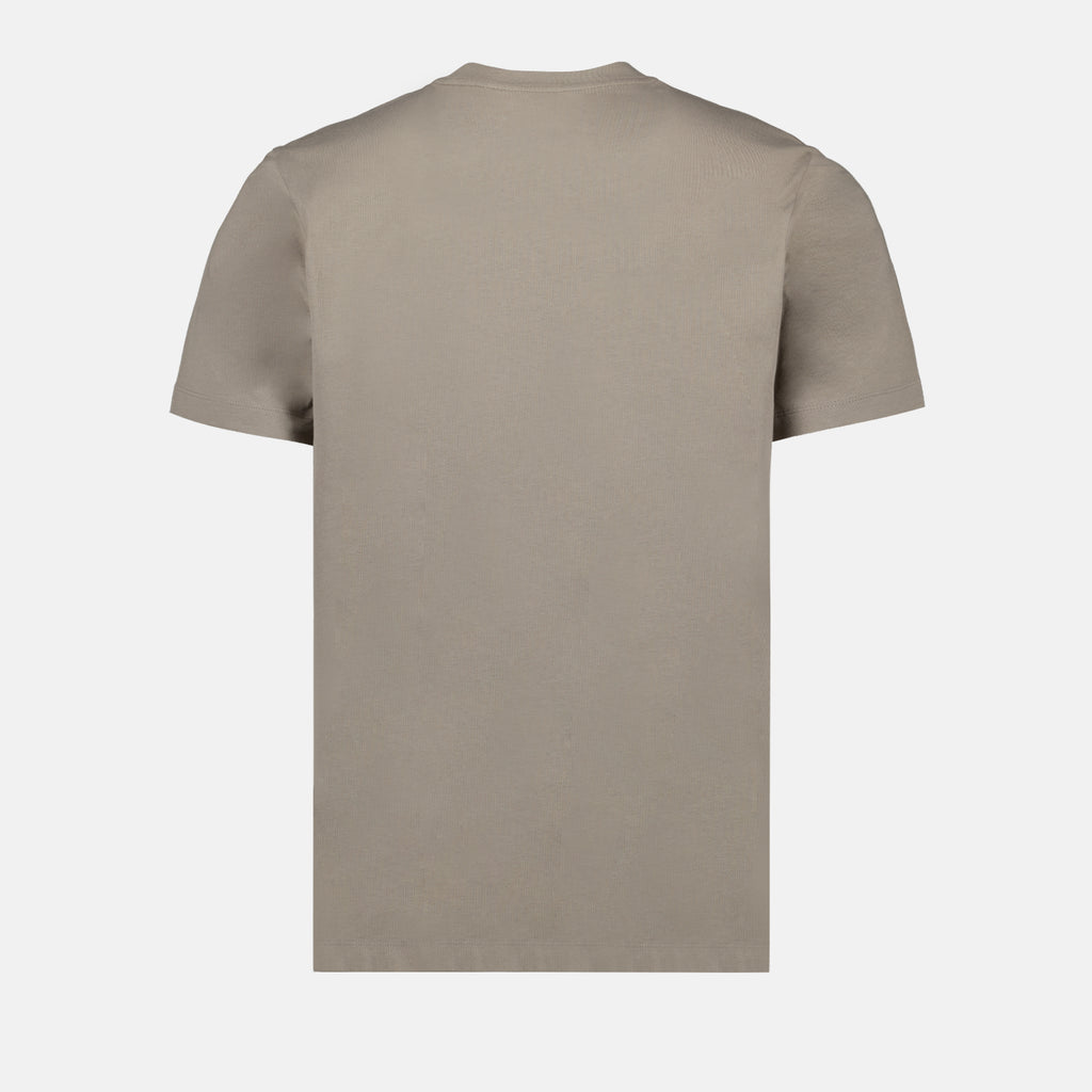 T-shirts T-shirt à logos Moncler Marron Homme