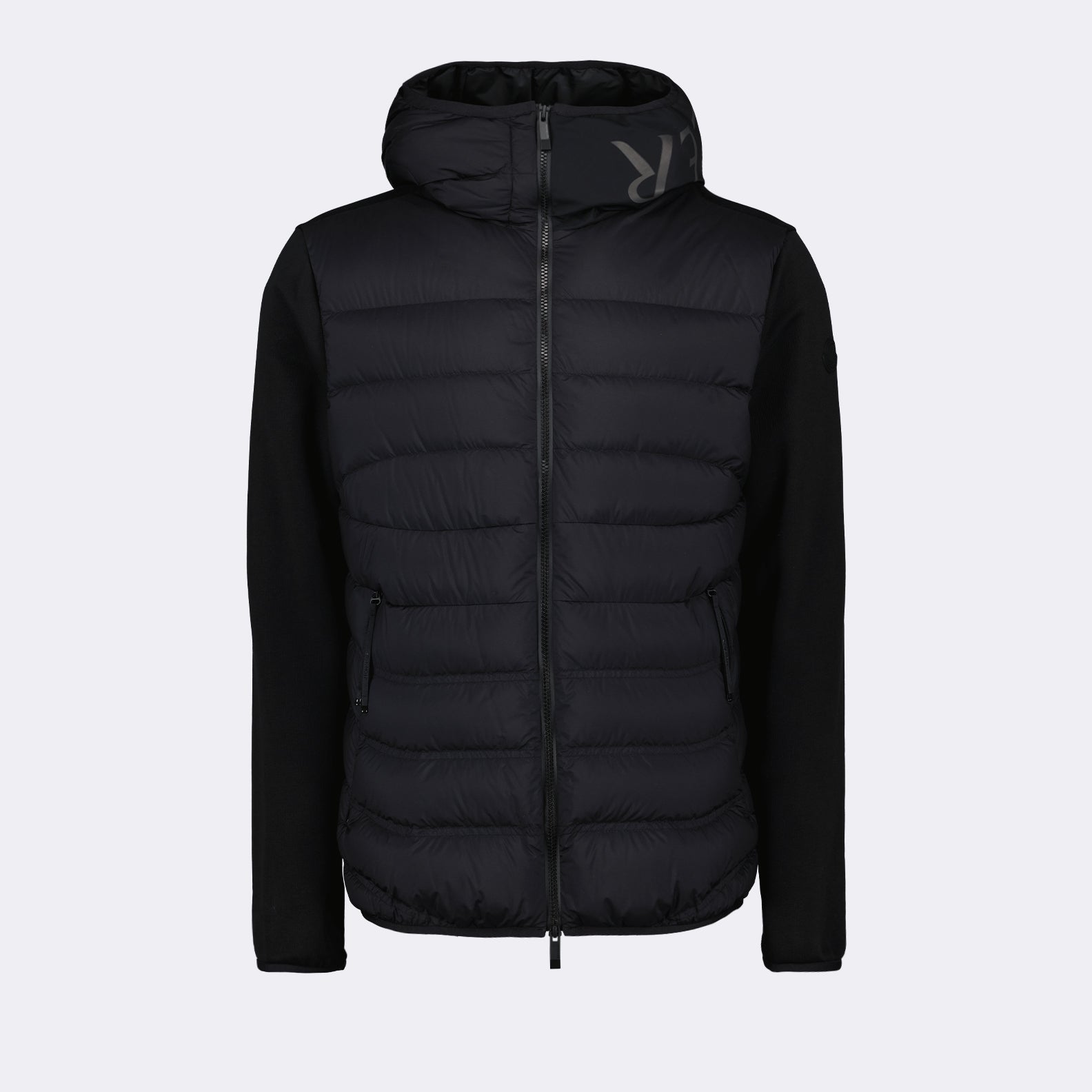 Vestes Veste bi-matière Moncler Noir Homme