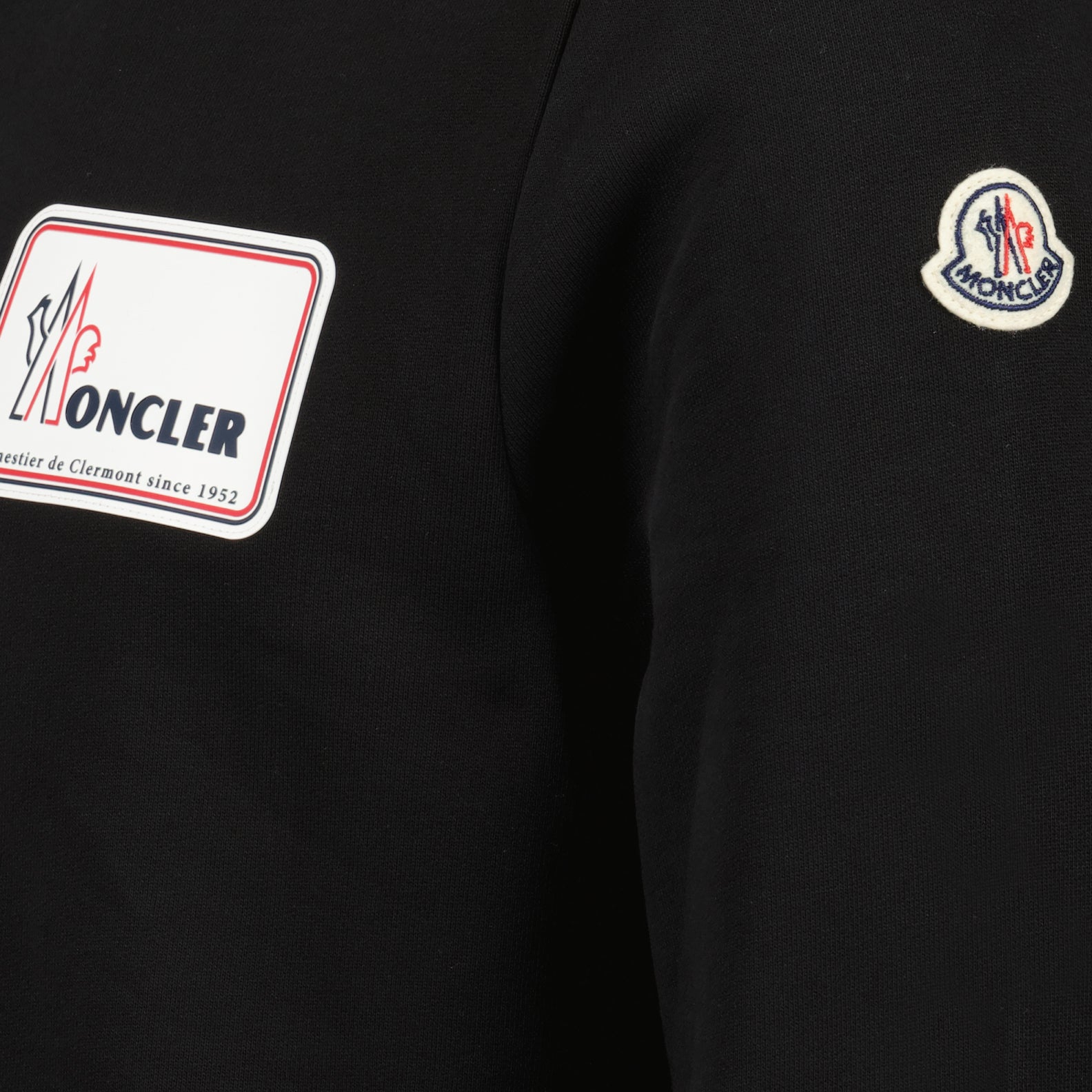 Sweatshirts Sweatshirt à logos Moncler Noir Homme
