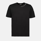 T-Shirts T-shirt à logo Moncler Schwarz Homme