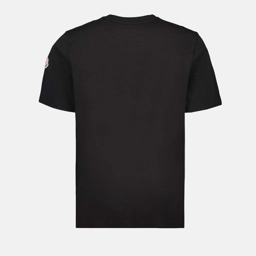 T-Shirts T-shirt à logo Moncler Schwarz Homme