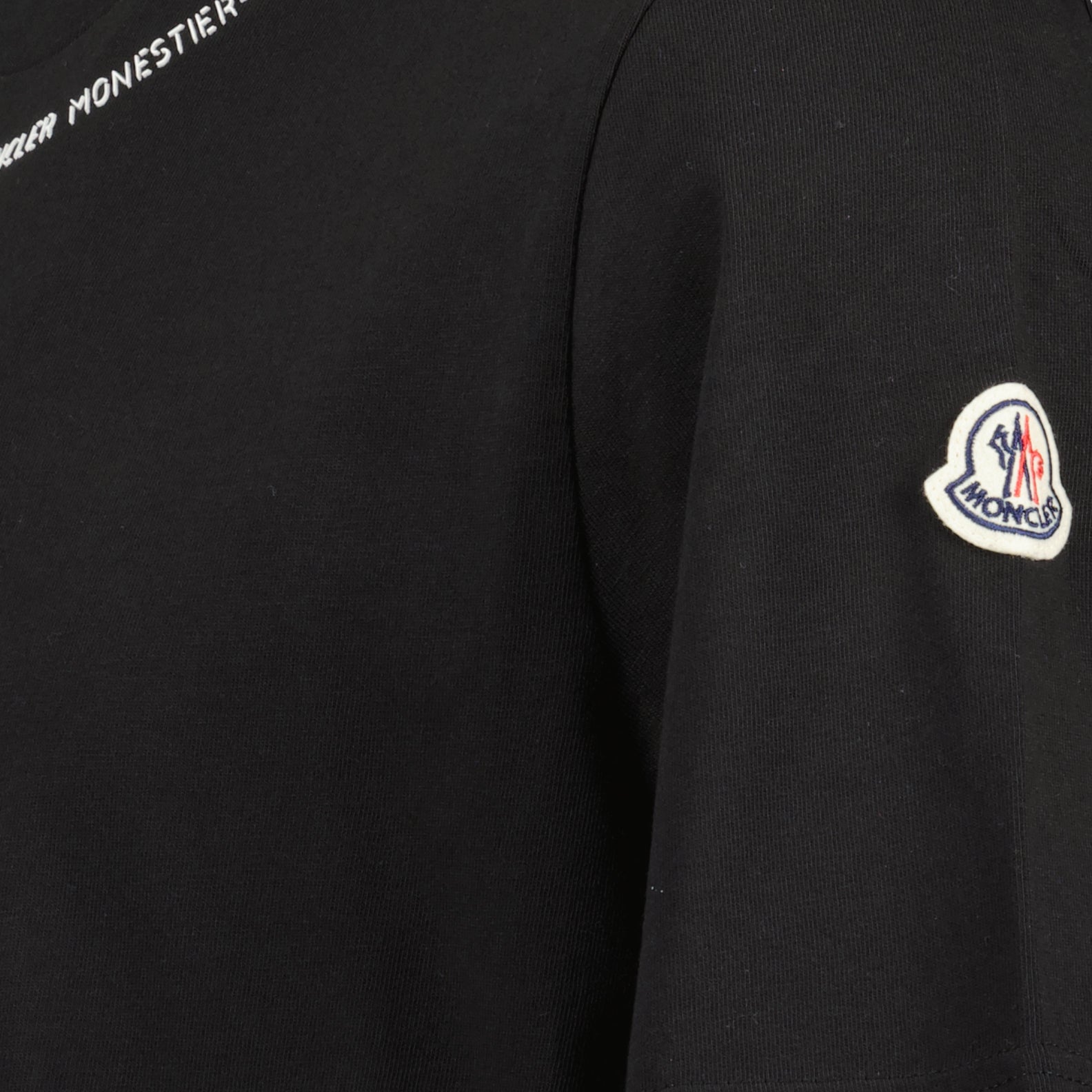 T-shirts T-shirt à logo Moncler Noir Homme