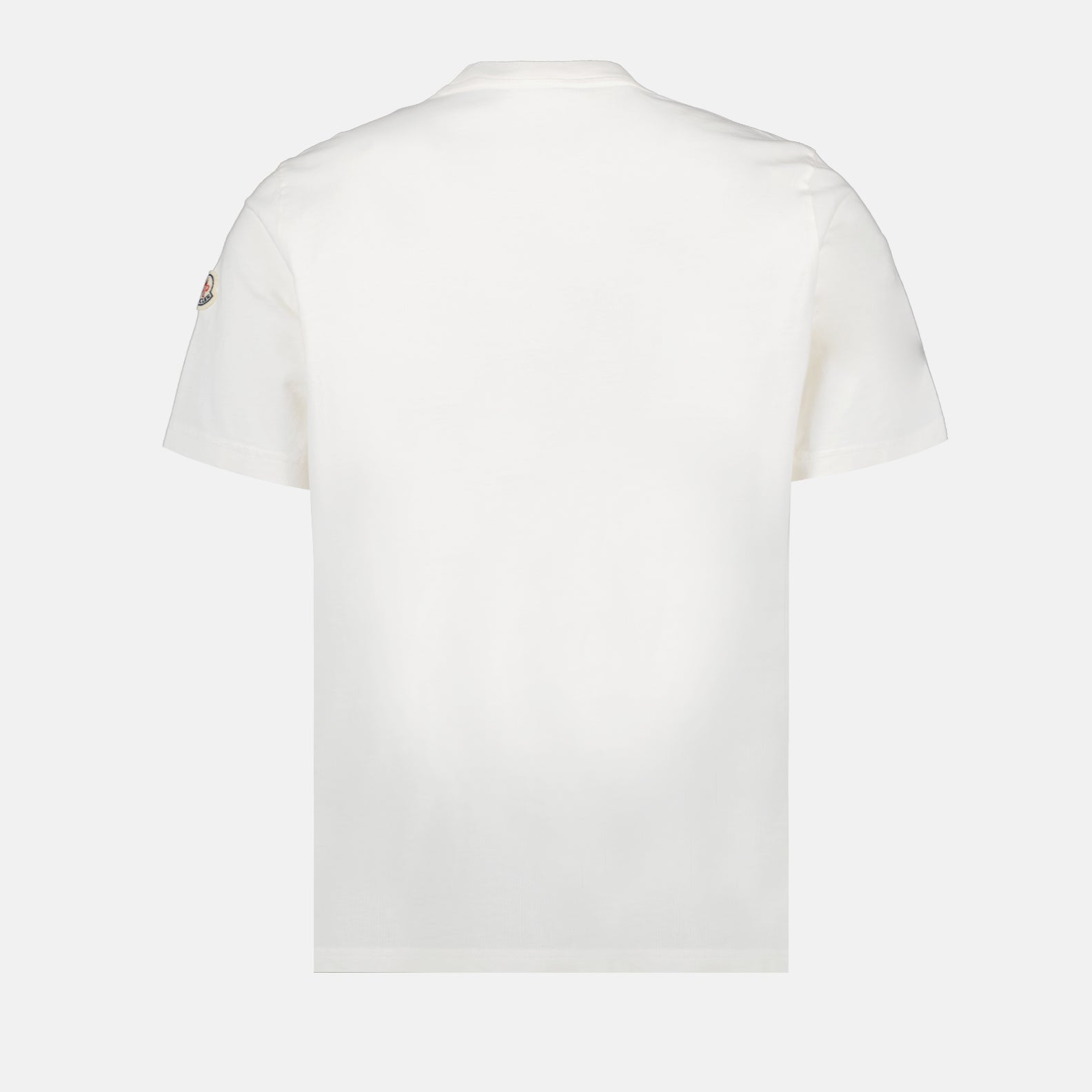 T-shirts T-shirt à logo Moncler Blanc Homme