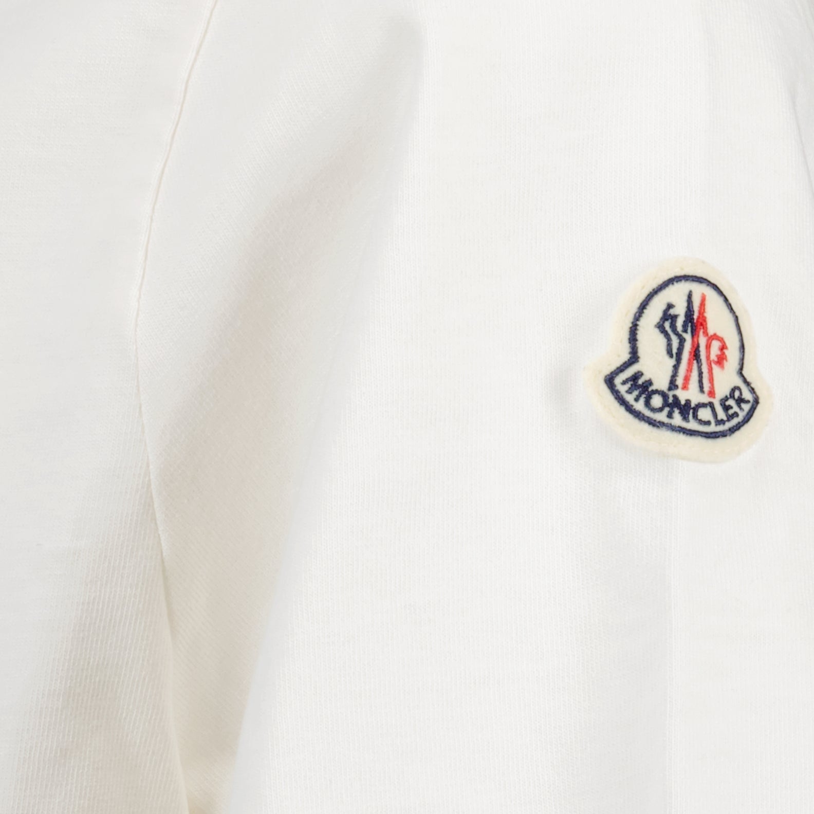 T-shirts T-shirt à logo Moncler Blanc Homme