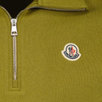 Sudaderas Sweatshirt à zip Moncler Caqui Homme