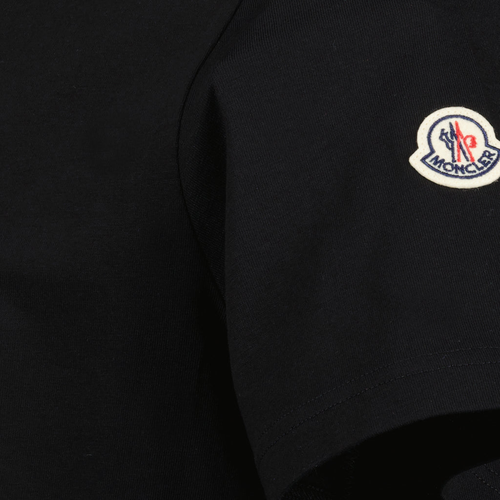 T-shirts T-shirt à logo imprimé Moncler Noir Homme