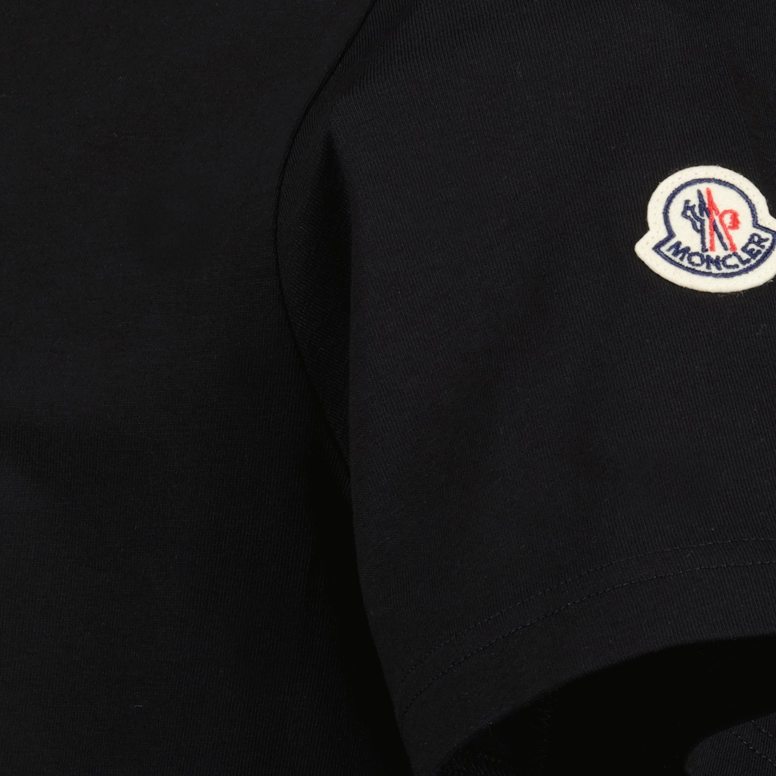 T-shirts T-shirt à logo imprimé Moncler Noir Homme