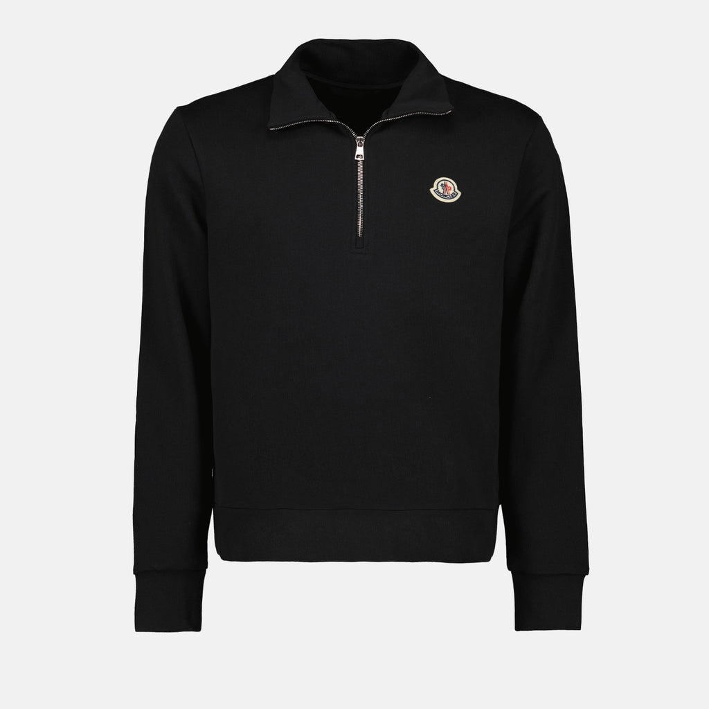 Sweatshirts Sweatshirt à zip Moncler Noir Homme