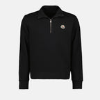 Sweatshirts Sweatshirt à zip Moncler Noir Homme
