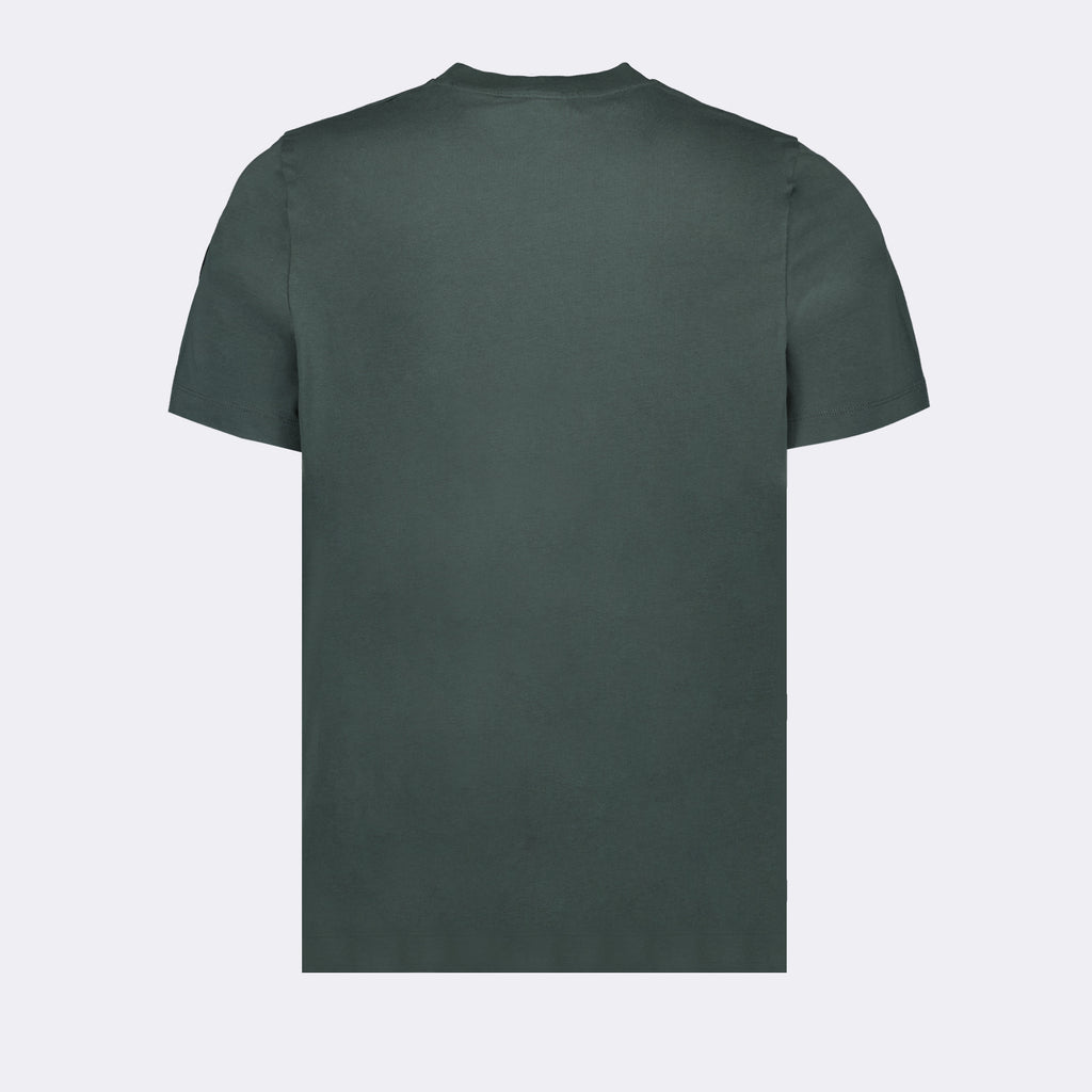 T-shirts T-shirt à logos Moncler Vert Homme