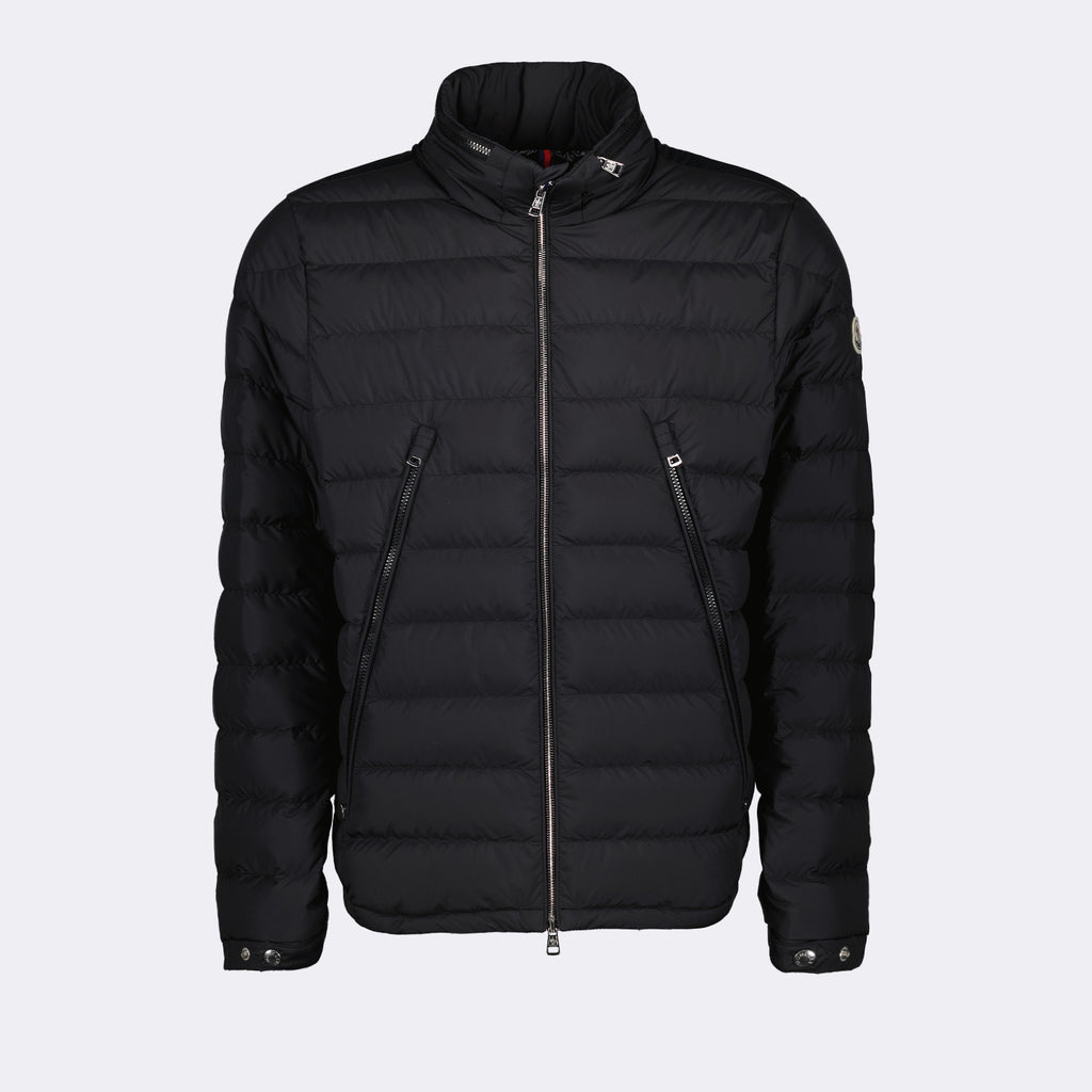 코트 Alfit 다운 재킷 Moncler 검은색 Homme
