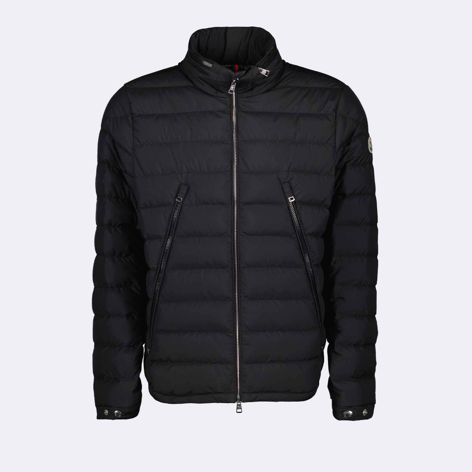 코트 Alfit 다운 재킷 Moncler 검은색 Homme