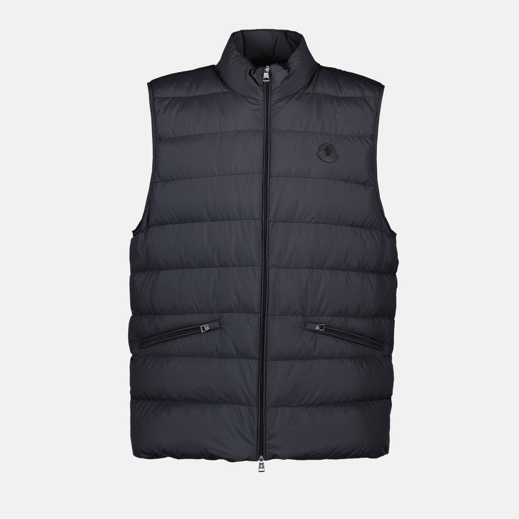 Vestes Veste sans manches Lechtal Moncler Noir Homme