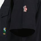 T-Shirts T-Shirt mit Tasche Moncler Grenoble Schwarz Homme