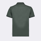 Polos Polo à logo et liseré Moncler Verde Homme