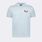 Polos Polo à logo raquettes Moncler Azul Homme
