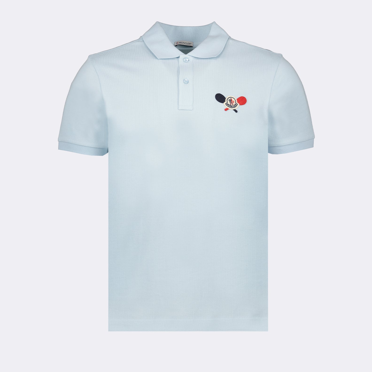 Polos Polo à logo raquettes Moncler Azul Homme