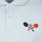 Polos Polo à logo raquettes Moncler Azul Homme