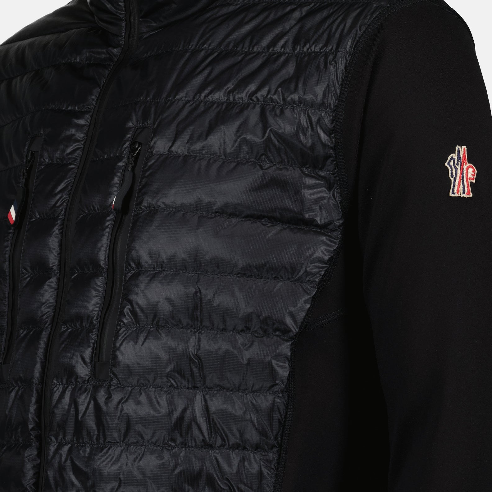Vestes Veste bi-matière Moncler Grenoble Noir Homme