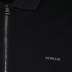 Polos Polo à zip Moncler Preto Homme