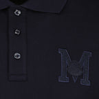 Polo shirts M logo polo shirt Moncler Blue Man
