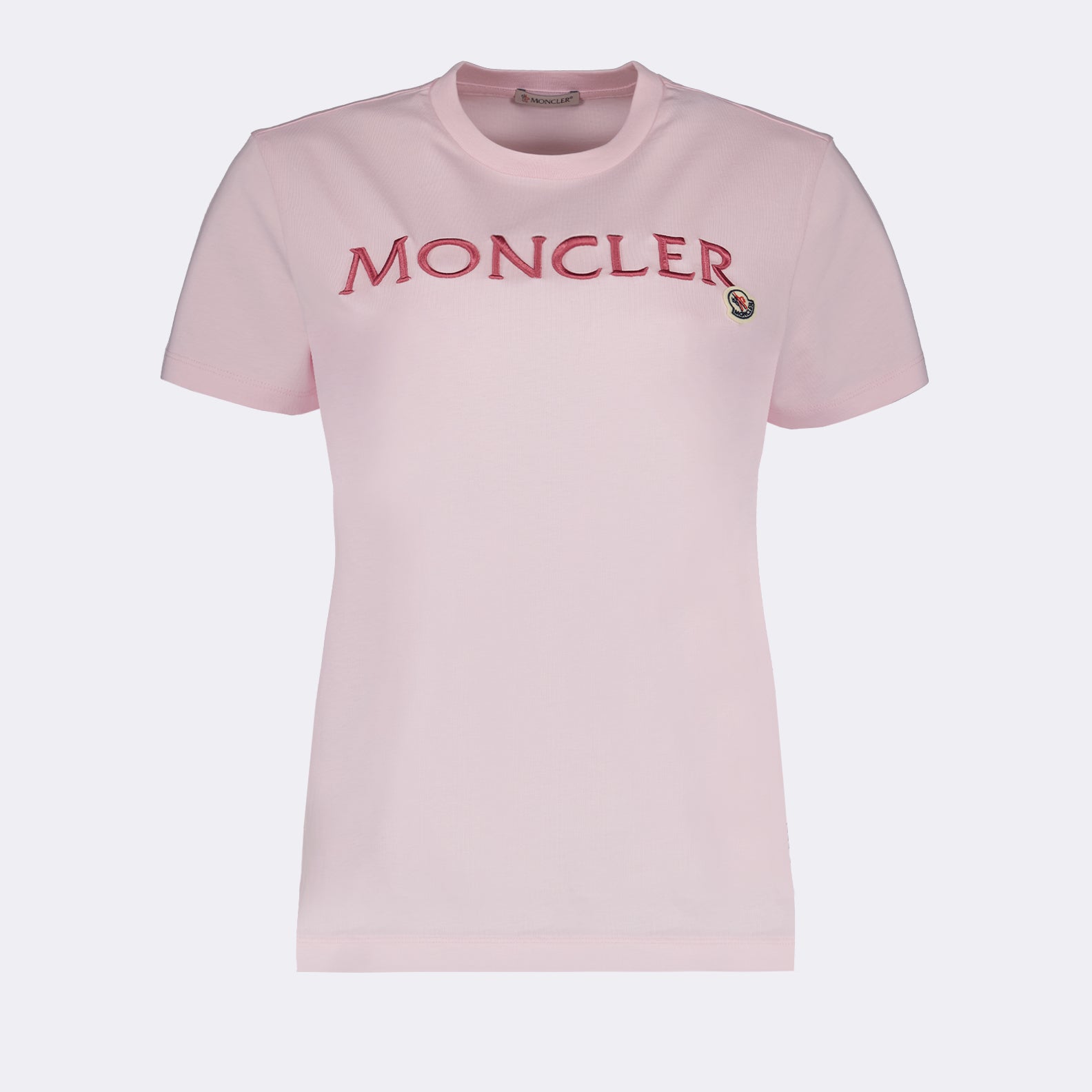 T-shirts T-shirt à logos Moncler Rose Femme