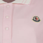 Polo shirts Logo polo shirt Moncler Pink Women
